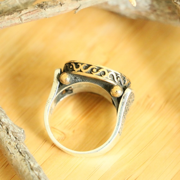 925SterlingSilver Men'sClock MachineryWheels Gear - Picture 7 of 8